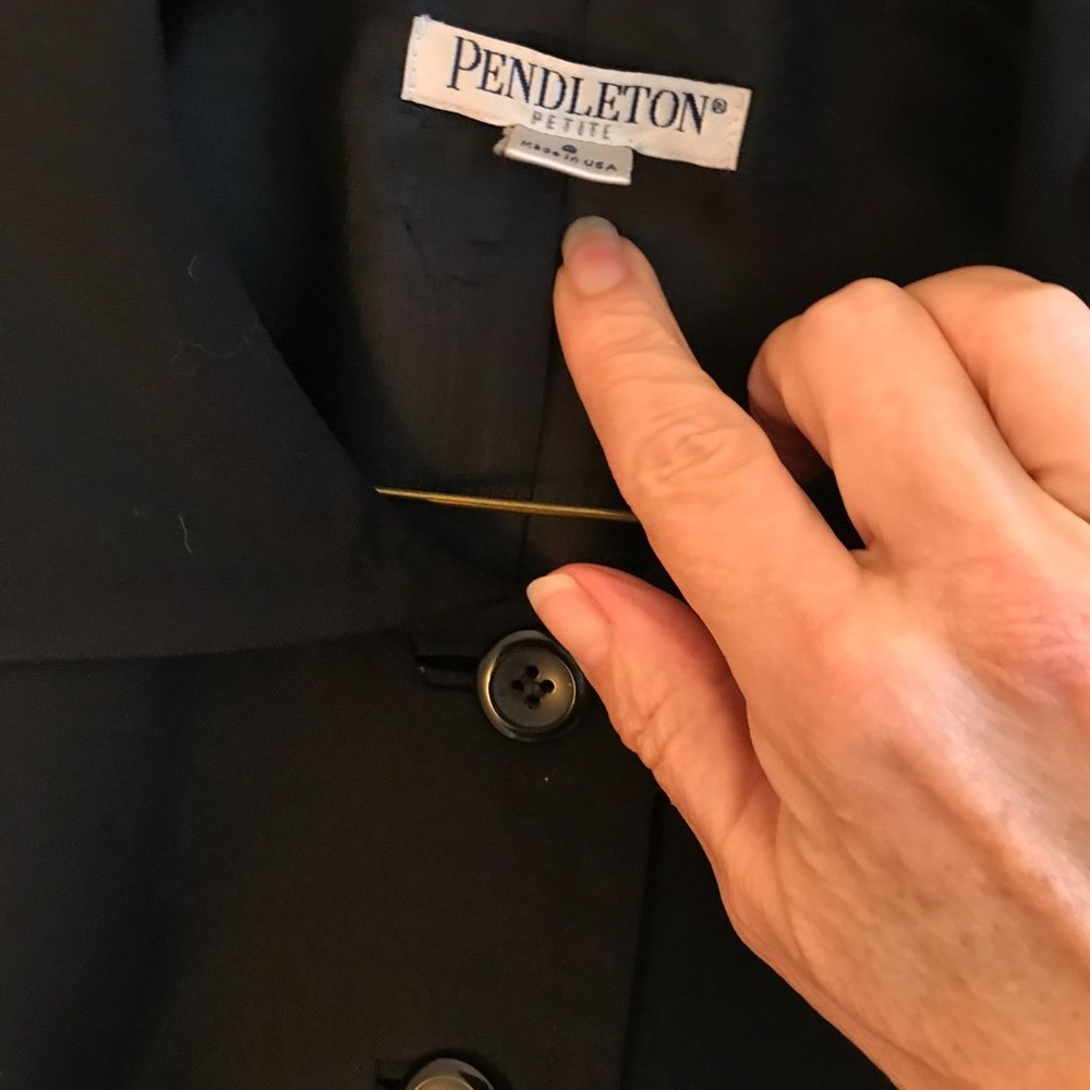 Pendleton Black Blazer - image 2
